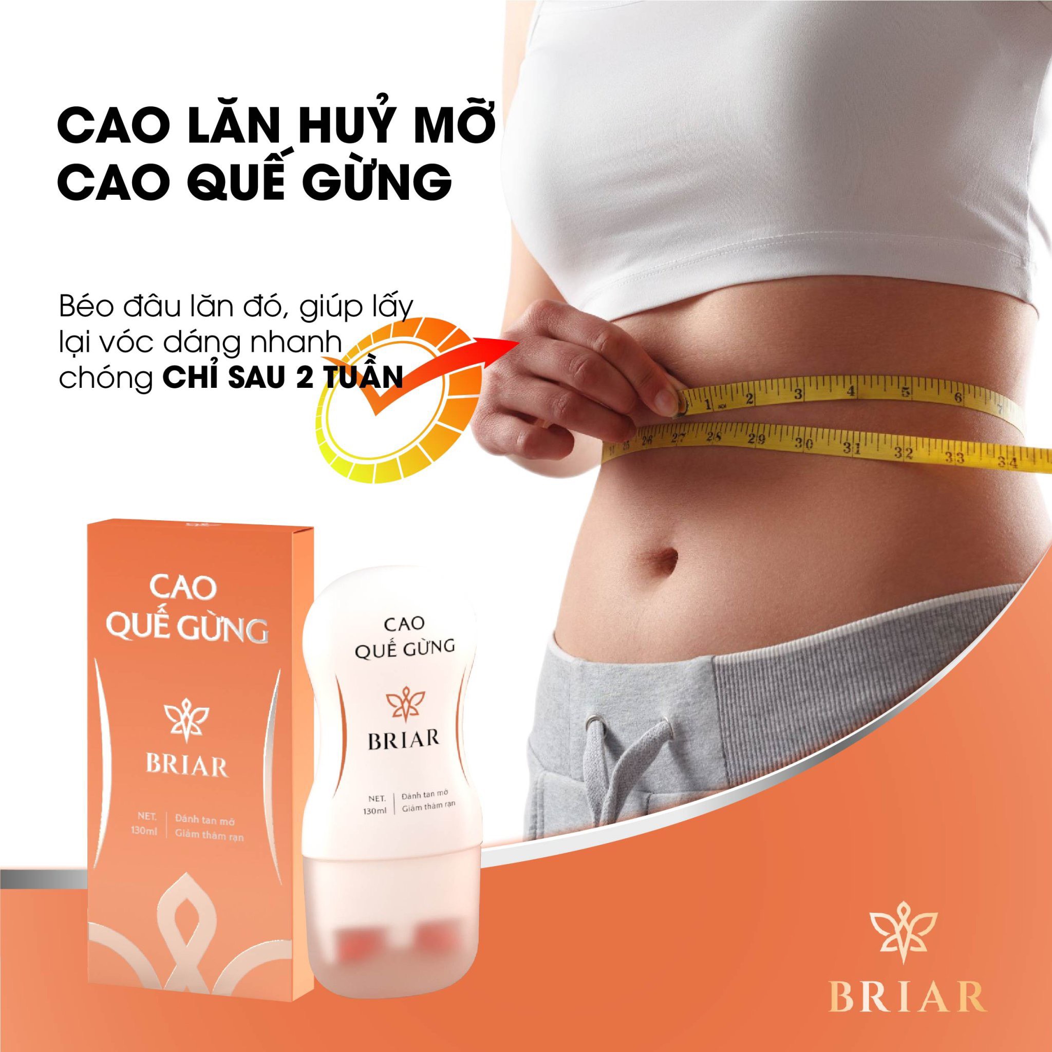 Vén màn sự thật Kem tan mỡ Cao Quế Gừng Briar, chất lượng có giống như lời đồn?